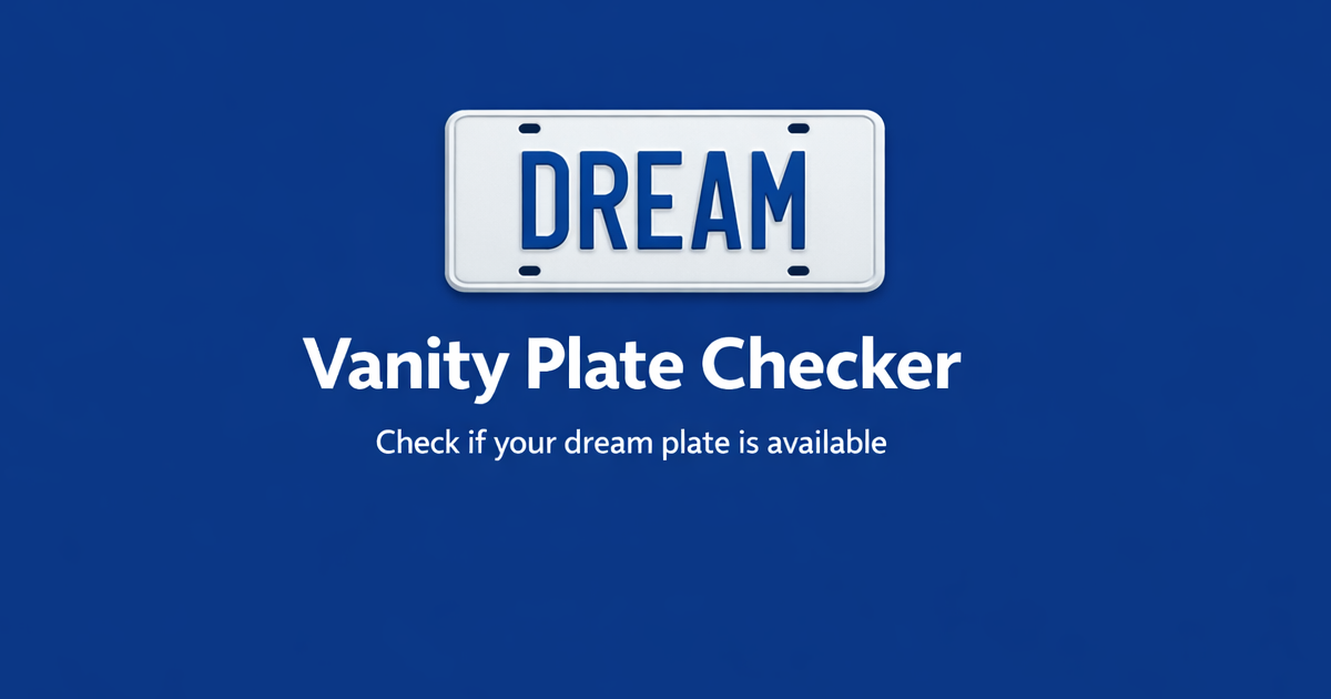 PlateMonitor Vanity Plate Alerts Availability Checker platemonitor-vanity-plate-alerts-availability-checker